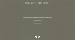 Desktop Screenshot of ericalandphotography.com